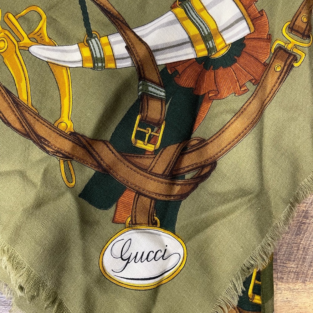 Gucci shawl scarf large - Picture 3 of 4